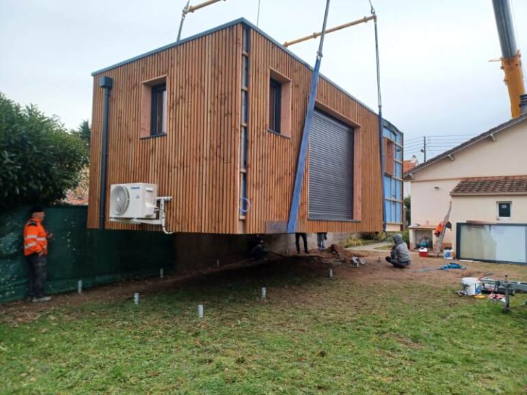 Studio de jardin Extension de maison à Brest, à Quimper Wood Studio